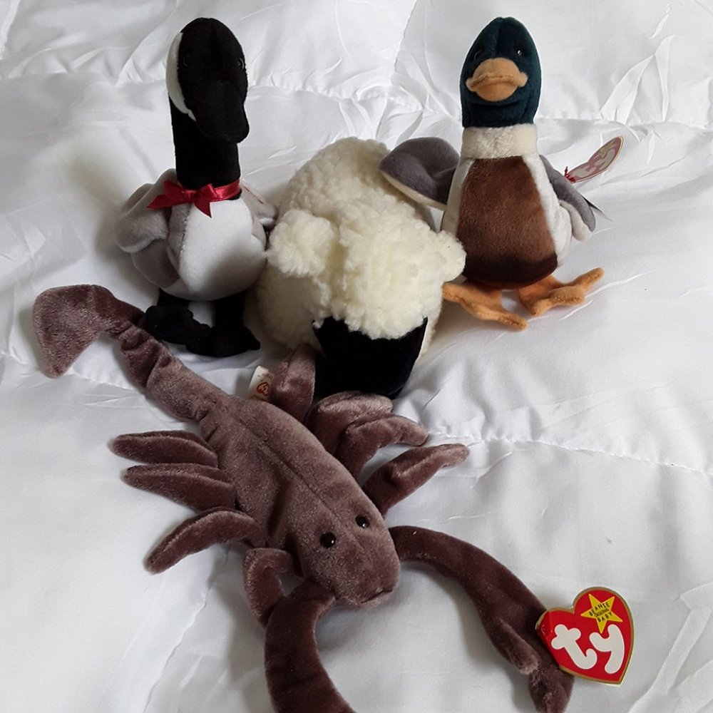Bundle of Vintage Ty Beanie Babies